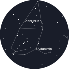 Carte du ciel de nuit gratuite et carte personnalisée des étoiles